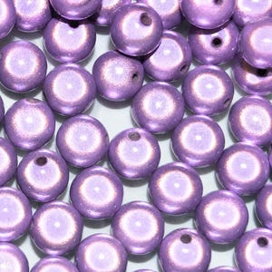 Miracle Beads Hellila 4-12 mm Acrylperlen Perlen 3D Illusion Effekt Schmuckherstellung Basteln Wunderperlen Miracle Perlen
