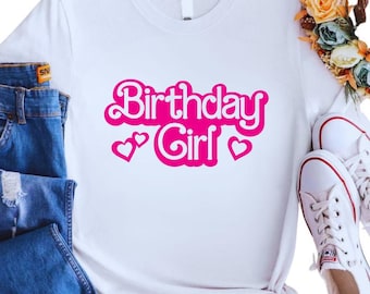 Birthday Girl Squad Shirt, Custom Party Tank Top