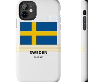 Sweden Soccer Phone Case 2026 | World Cup 2026 Sweden Phone Case | Blågult Football Fan Gift | Sweden Pride