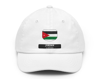 Jordan Soccer Dad Hat 2026 | World Cup 2026 Jordan Dad Hat | Al-Nashama Football Fan Gift | Jordan Pride