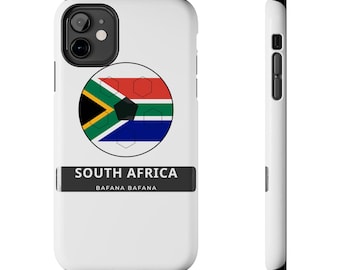 South Africa Soccer Phone Case 2026 | World Cup 2026 South Africa Phone Case | Bafana Bafana Football Fan Gift | South Africa Pride