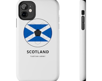 Scotland Soccer Phone Case 2026 | World Cup 2026 Scotland Phone Case | Tartan Army Football Fan Gift | Scotland Pride