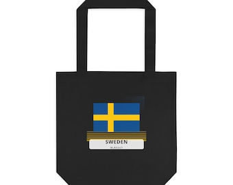 Sweden Soccer Tote Bag 2026 | World Cup 2026 Sweden Tote Bag | Blågult Football Fan Gift | Sweden Pride