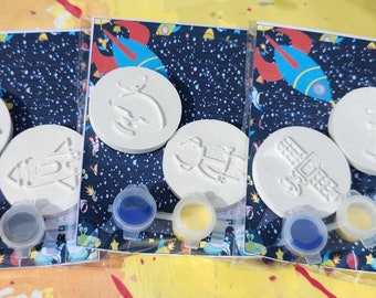 Space Paint Kits l Kids Art - Craft l Space Themed Party Favors l Goodie Bag Favors l Thank you Gifts l Kids DIY l OutterSpace Party