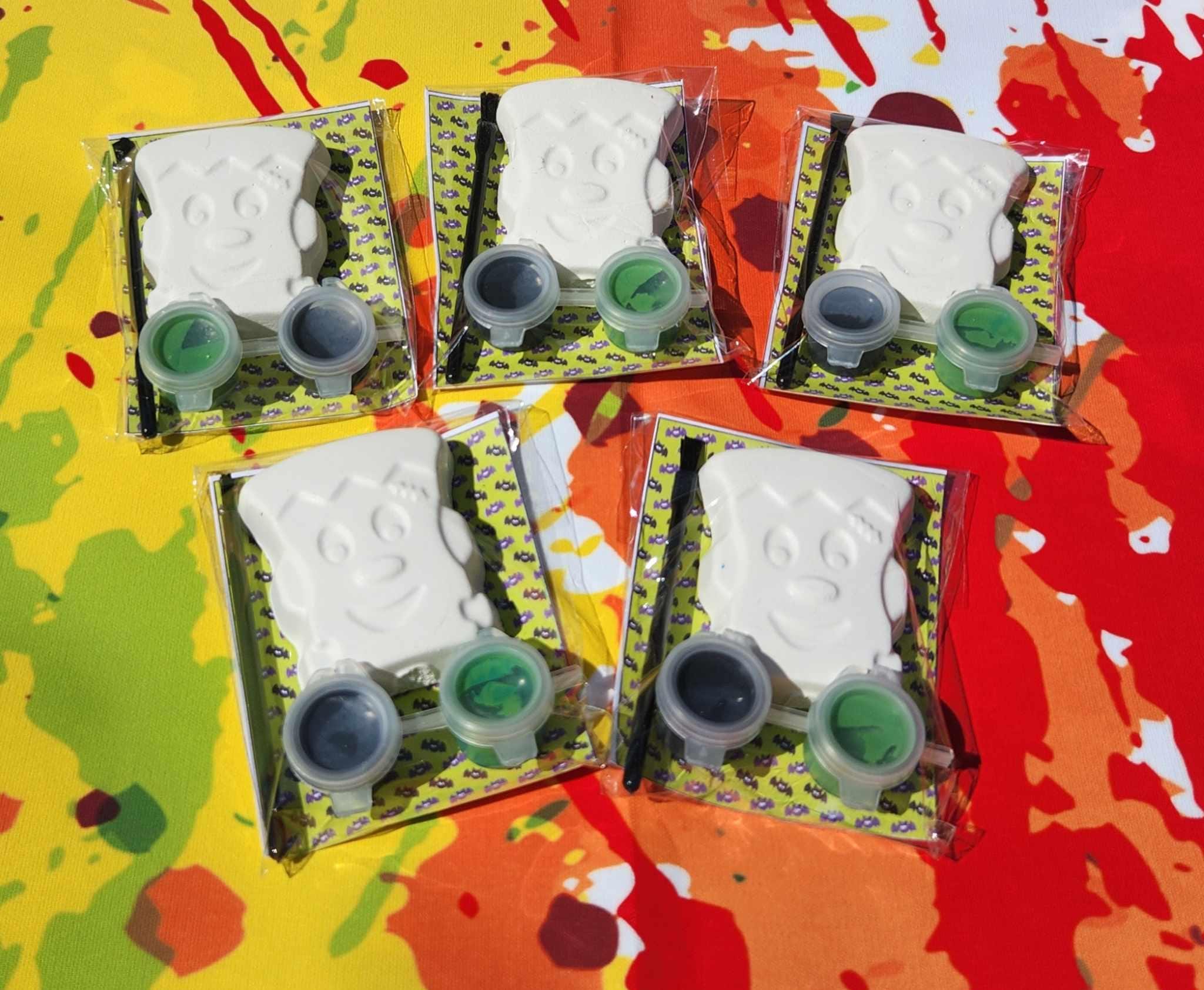 35 Crazy Fun Monster Crafts for Kids That Are Super Adorable 23 Halloween Monster Paint Kits for Kids - Fun & Creative Party Favors,…