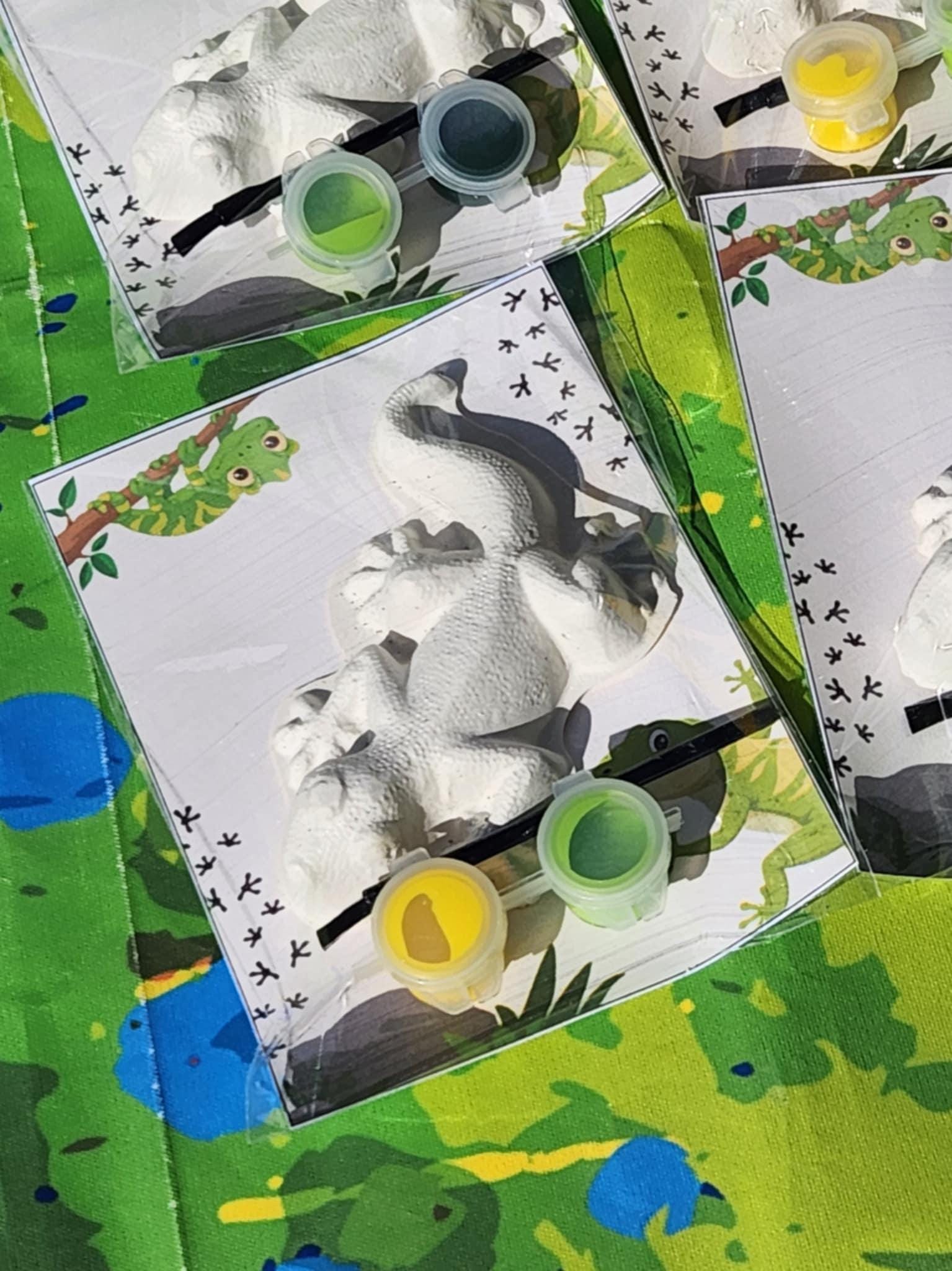 Lizard Paint Kit for Kids | DIY Reptile Craft Activity | Party Favor ...