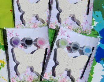 Butterfly Paint Your Own Kits | DIY Kids Craft | Party Favors | Birthday Gifts | Fun Painting Activity