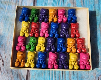 Alphabet Bear Set Crayons l Learning letters l Kids Coloring l Kids Activity