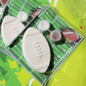 Football Paint Your Own Kit | Party Favors  | Birthday Party Activity | Sports Party Goodie Bags | Kids DIY Craft Kit