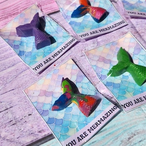 Mermaid Crayon Party Favors – Mermaid Tail Crayons | Under the Sea Birthday | Non-Toxic Crayons | Party Favor | Ocean Theme Crayons