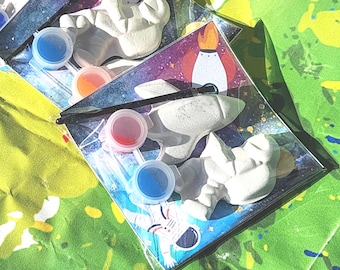 Astronaut Space Paint Kits for Kids – Space Party Favors – Birthday Party Favor – STEM Activities – Kids Art Kit