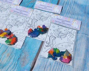 Unicorn Coloring Kits , Party Favors, Unicorn Party Favors , Crayon names, Crayons - Unicorn Crayons