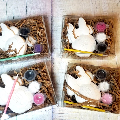 Doughnut Birthday Paint Your Own Kits Party Favors Crayon Etsy