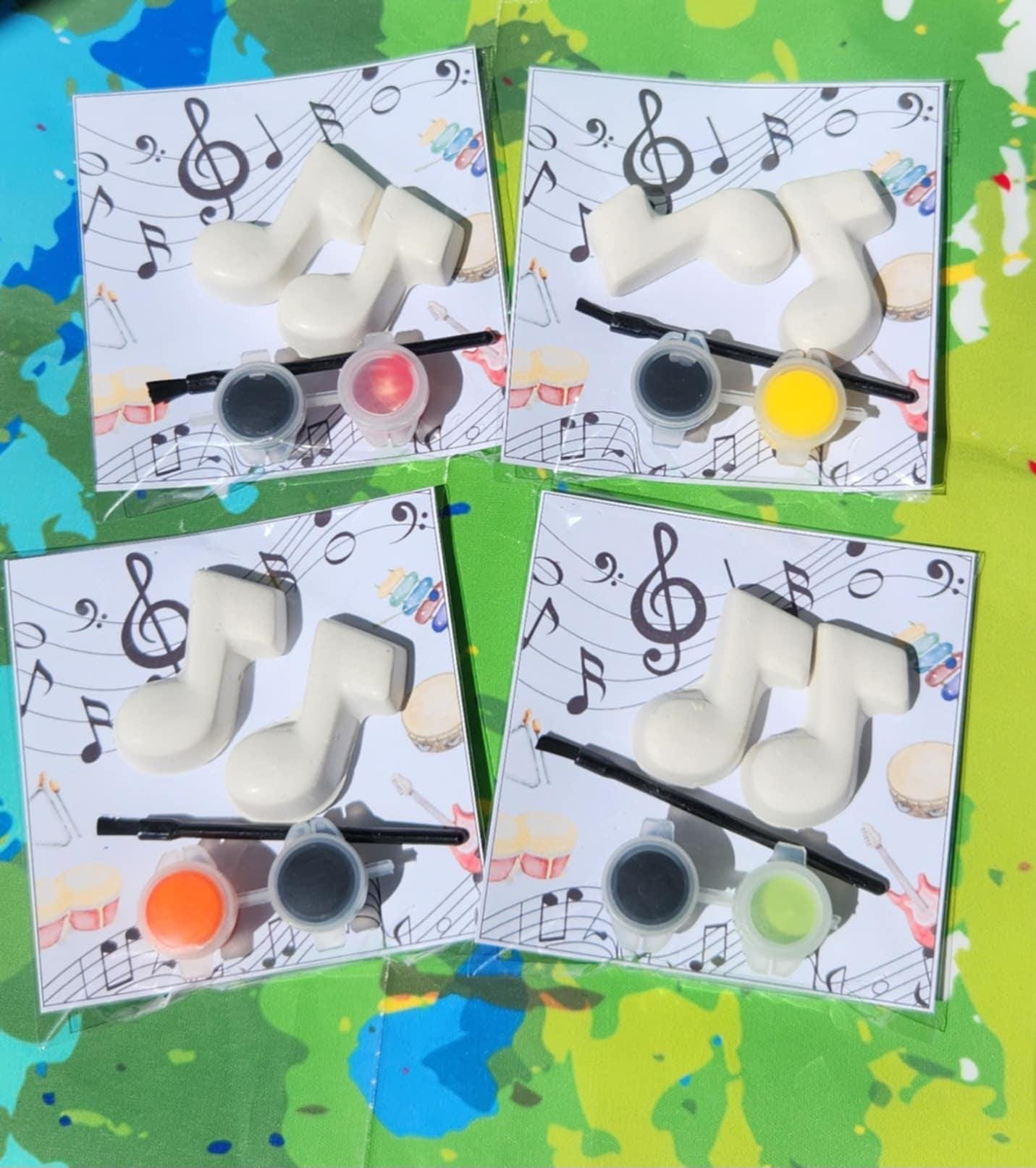 Music Paint Your Own Kits DIY Kids Craft Birthday Party Favor Music…