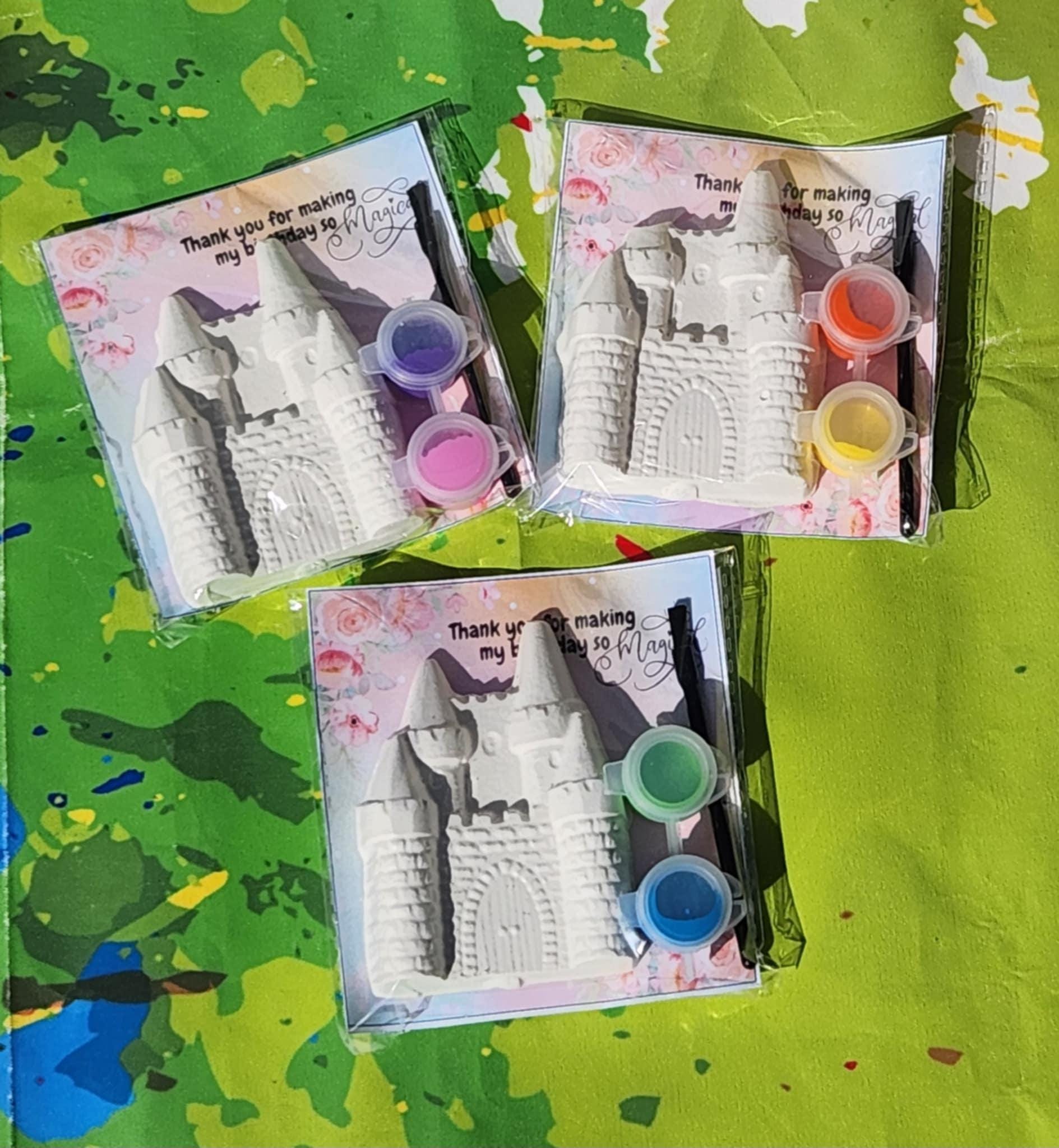 Castle Paint Kit Party Favor Princess Birthday Craft DIY Castle…