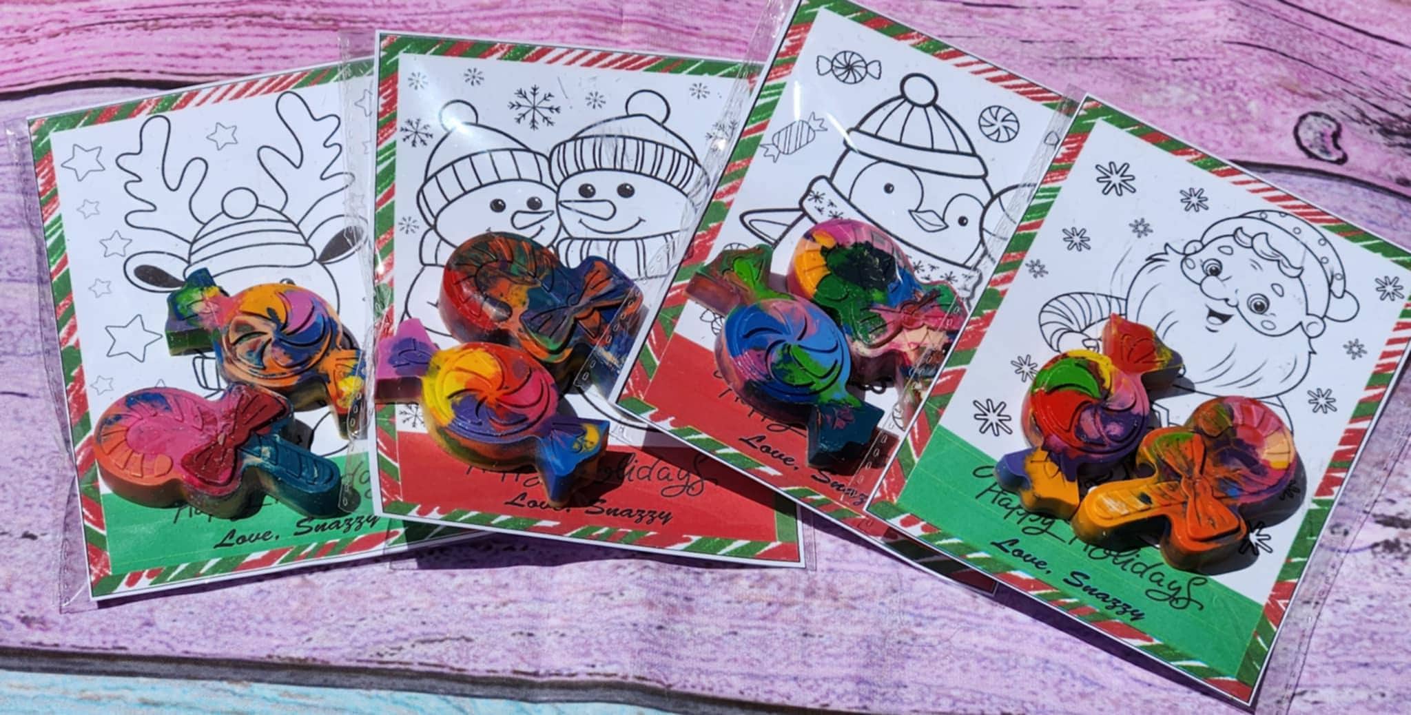 40 Candy Cane Crafts Kids Will Love 18 Christmas Crayon Coloring Kit Candy Cane & Gumdrop Crayons Holiday…