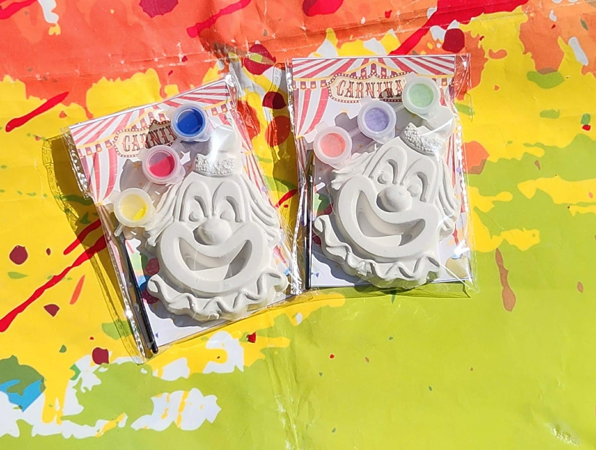 Clown Circus Paint Kits for Kids - DIY Birthday Party Favors, Paint…