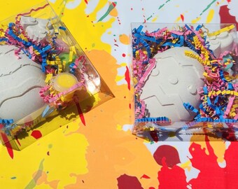 Easter Egg Paint Your own Kit , Party Favors, Easter Basket, Crayon names, Paint You're own Kit