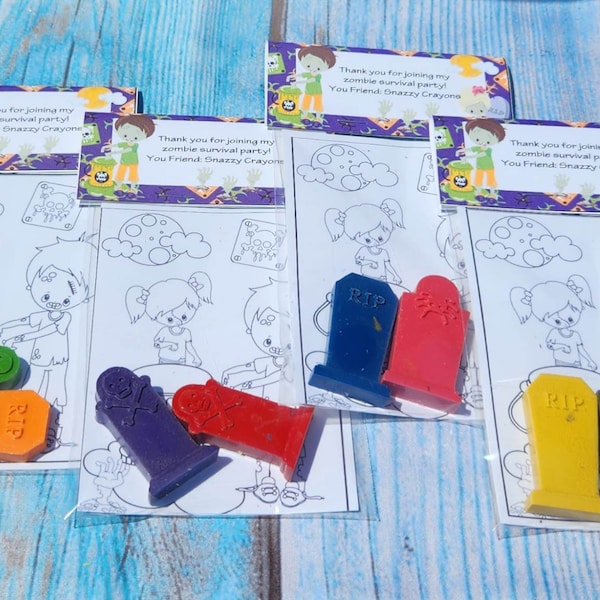Zombie Party Favors Etsy