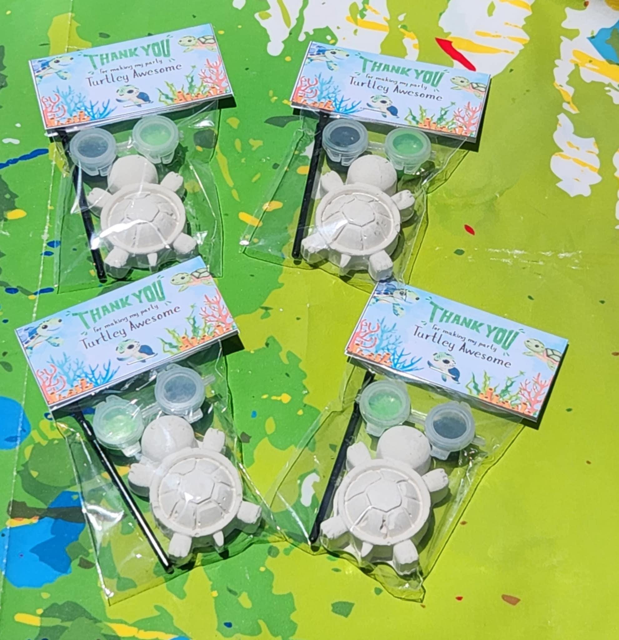 37 Super Cute Sea Turtle Crafts for Kids They Will Love 15 Turtle Plaster Paint Kits for Kids - DIY Sea Turtle Craft - Birthday…
