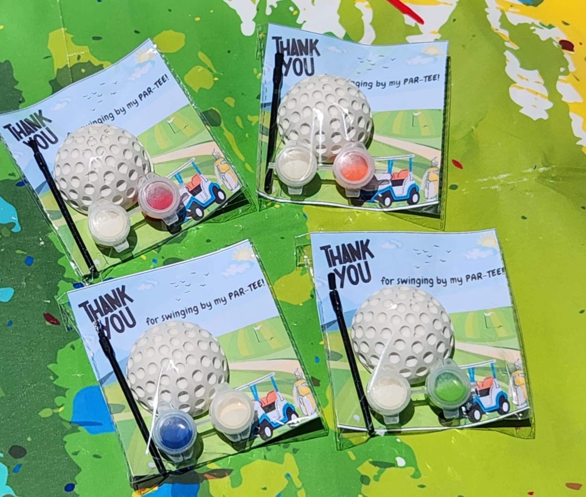 40 Super Fun Sports Crafts for Kids To Keep Them Busy 17 Golf Paint Party Kits for Kids Golf Party Favors Mini Golf Birthday…