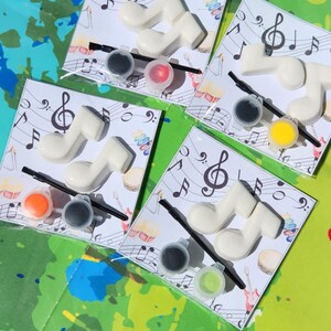 Music Paint Your Own Kits | DIY Kids Craft | Birthday Party Favor ...
