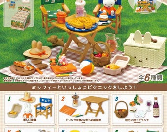 Re-Ment Miniature rement Picnic with Miffy Full set of 6