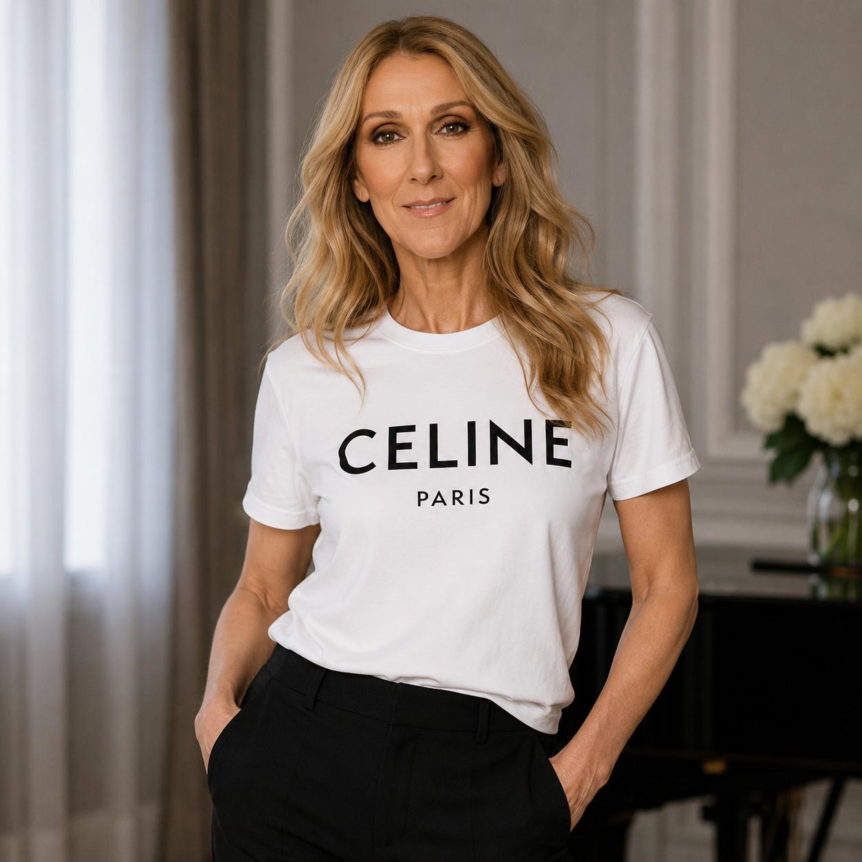⭐️新品未使用Celine Dion伝説のLASVEGAS シーザーパレスTシャツ ⭐️新品未使用Celine Dion伝説のLASVEGAS シーザーパレスTシャツ
