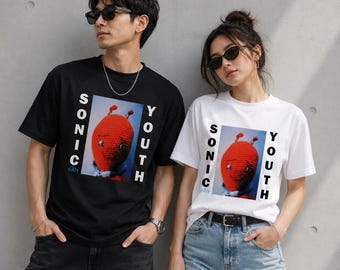 Sonic You Graphic T-Shirt | Vintage Grunge Rock Style Tee | Unisex Streetwear Shirt