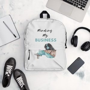 Zaino "Minding My Business" / Borsa per laptop "Cozy Reader" / Borsa tote "Bookish Everyday"