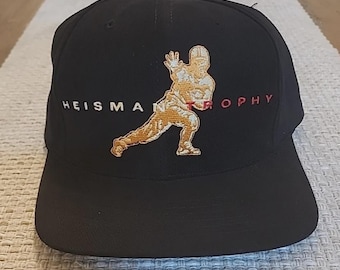 Vintage American Needle Heisman Trophy Coors Light Hat Black Adjustable Retro Sports Cap Hat