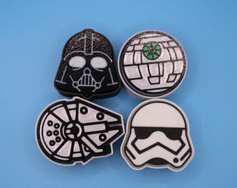 Fidget Clicker inspirado en Star Wars: juguete de escritorio impreso en 3D