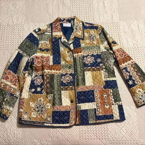 レディース ALFRED DUNNER ジャケット コート シルク ヴィンテージ
