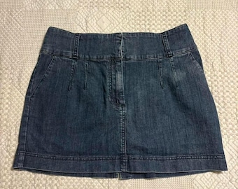 Y2K Venus dark denim mini skirt, SZ 12