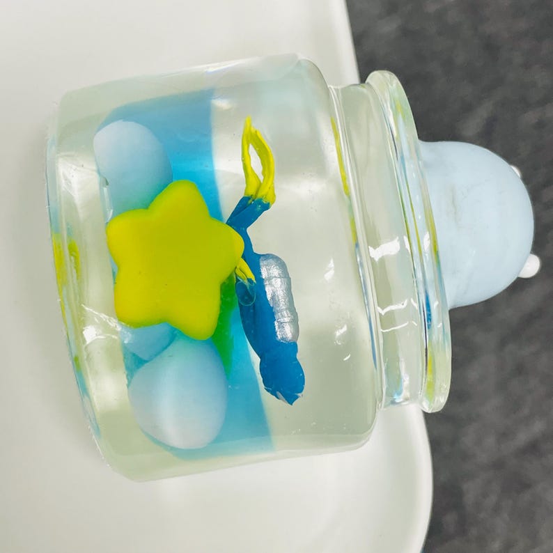 Crystal Clear Fish Tank Squishy, Silicone Sensory Toy, Desk Decor, Gifts for Fish Lovers zdjęcie 10