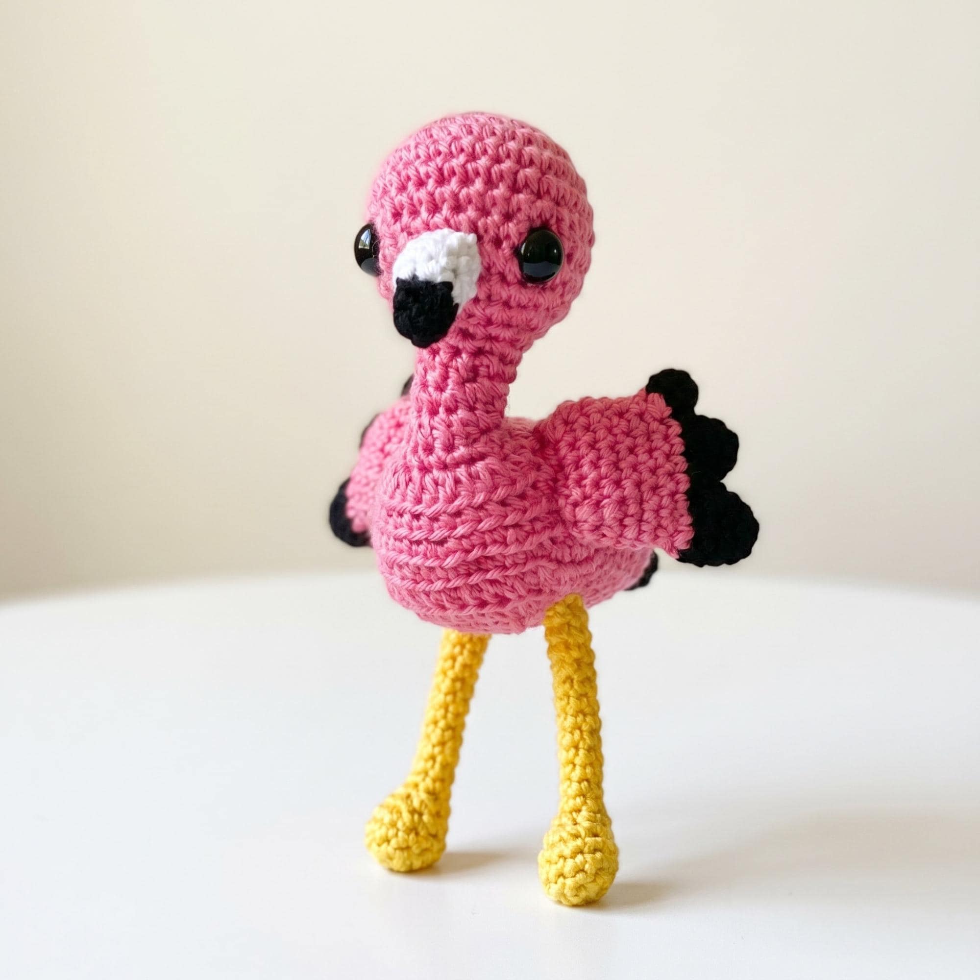 Pink Flamingo Amigurumi Tutorial Pattern