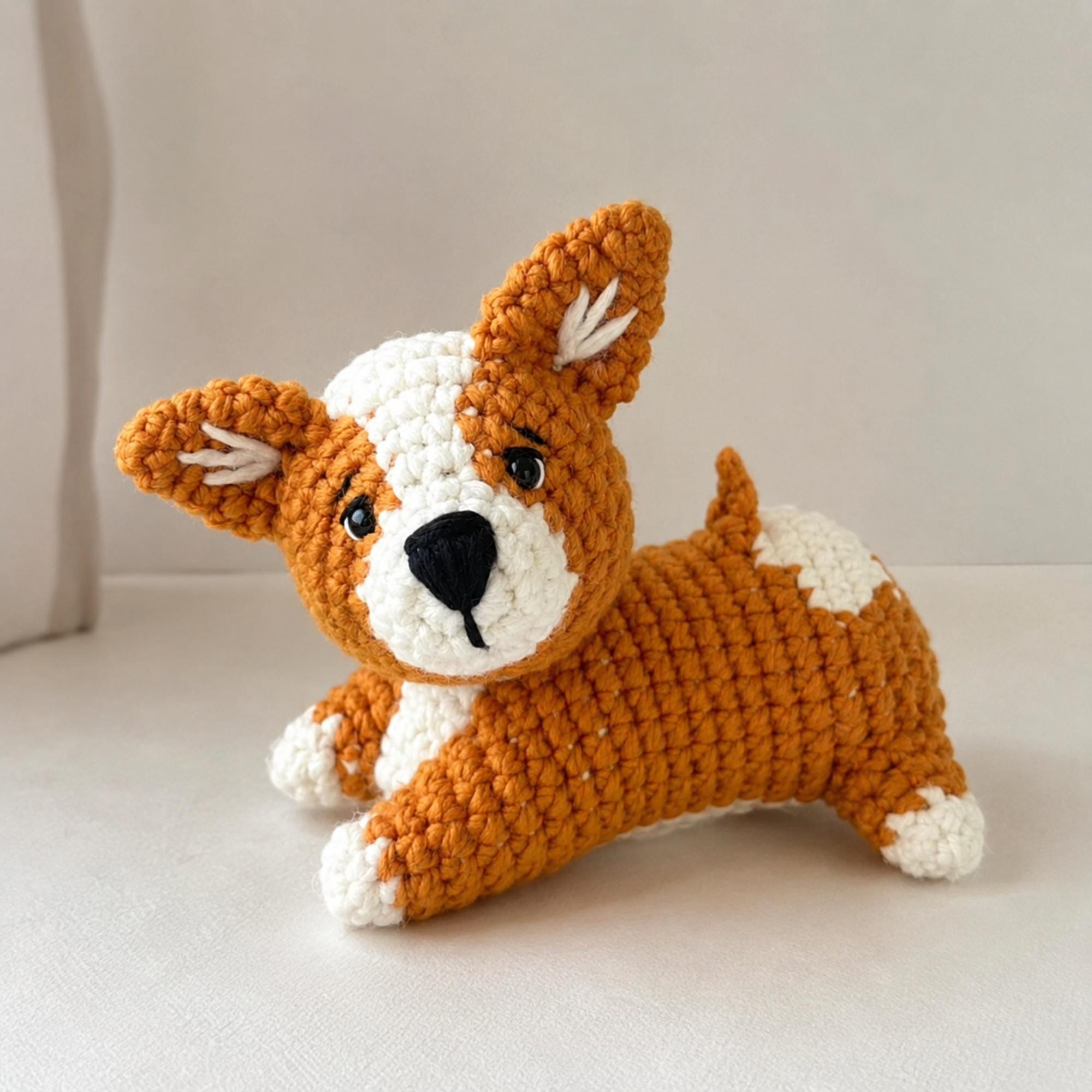Baby Corgi Plushie Pattern
