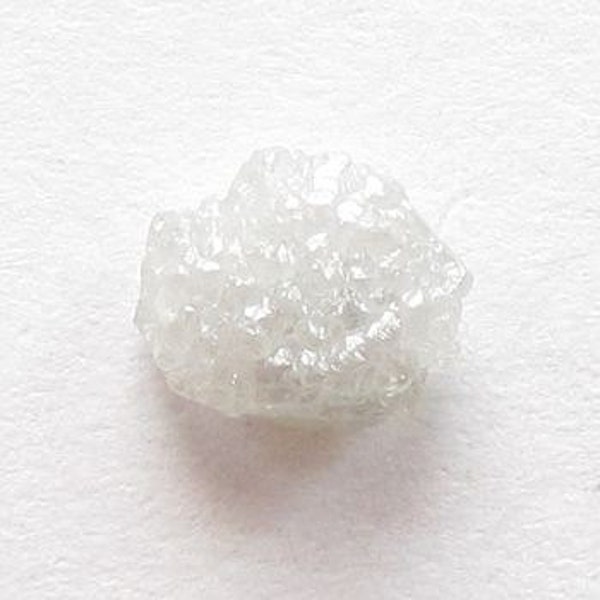 Natural Ice Cold Whiteness Diamond, Africa, Unheated, Rough (Raw) 6.0x5.0x3.9 mm, 0.85 carats