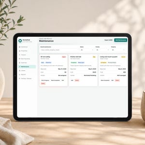 RentalHub - Webbläsarapp för spårning av hyresfastigheter, hyresbetalningar och utgiftshanterare för hyresvärdar, spårning av hyresavtal för hyresgäster, ingen Excel - digital nedladdning bild 7