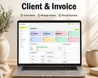 Aplicación web para el seguimiento de clientes y facturas, gestor de pagos, CRM de clientes, gestor de presupuestos y tareas para autónomos y pequeñas empresas.