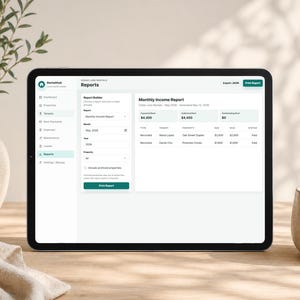 RentalHub - Webbläsarapp för spårning av hyresfastigheter, hyresbetalningar och utgiftshanterare för hyresvärdar, spårning av hyresavtal för hyresgäster, ingen Excel - digital nedladdning bild 9