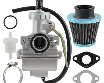 PZ20 Carburetor with Air Filter for 49cc-125cc Chinese ATVs, Go Karts