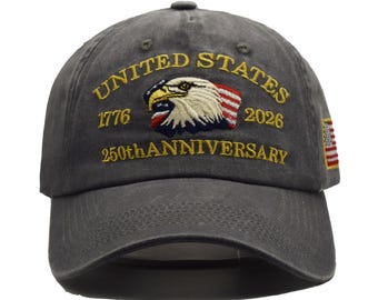 250th Anniversary Baseball Cap Unisex Sun hat Visor cap