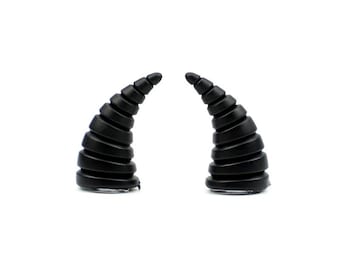 2pcs Universal Helmet Short Devil Horns Decoration Motorcycle Bicycle Headwear Decor Helmets