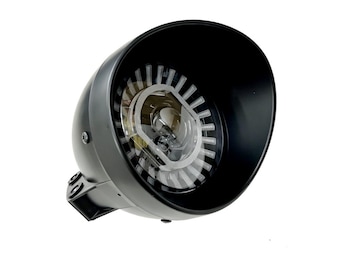 5.75inch Motorcycle LED Headlight: Hi/Low Beam, Turn Signal, Cafe Racer Bobber Touring