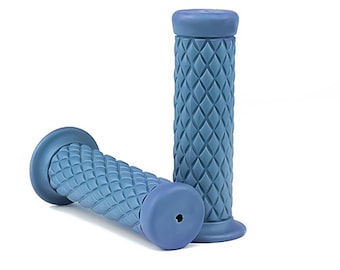 2pcs Universal Motorcycle Rubber 7/8'' 22mm Handlebar Grip Handle HandGrips Scooter Off-road