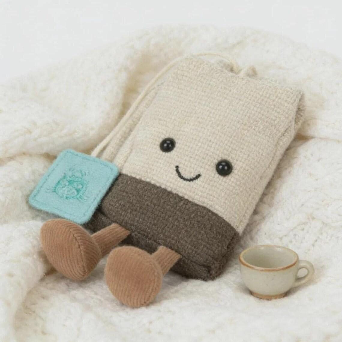 Jellycat Amuseable Steepy Tea Bag Brand New With Tags - Etsy