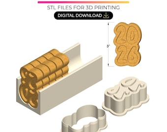 2026 Graduation Cake Pop Mold met lade STL-bestanden – Cake Pop Cutter voor 3D-printen – Embosser Cake Pop Mold 3D Print Stl – Digitale download