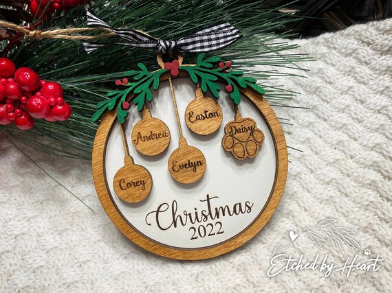 Personalized christmas orna Clearance