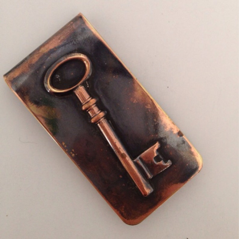 Vintage Key Money Clip for Men Etsy
